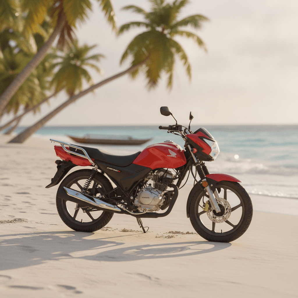 Honda CBF150S — playa