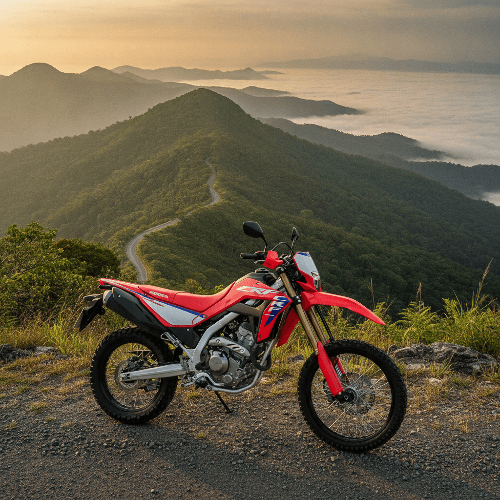 Honda CRF — cerro