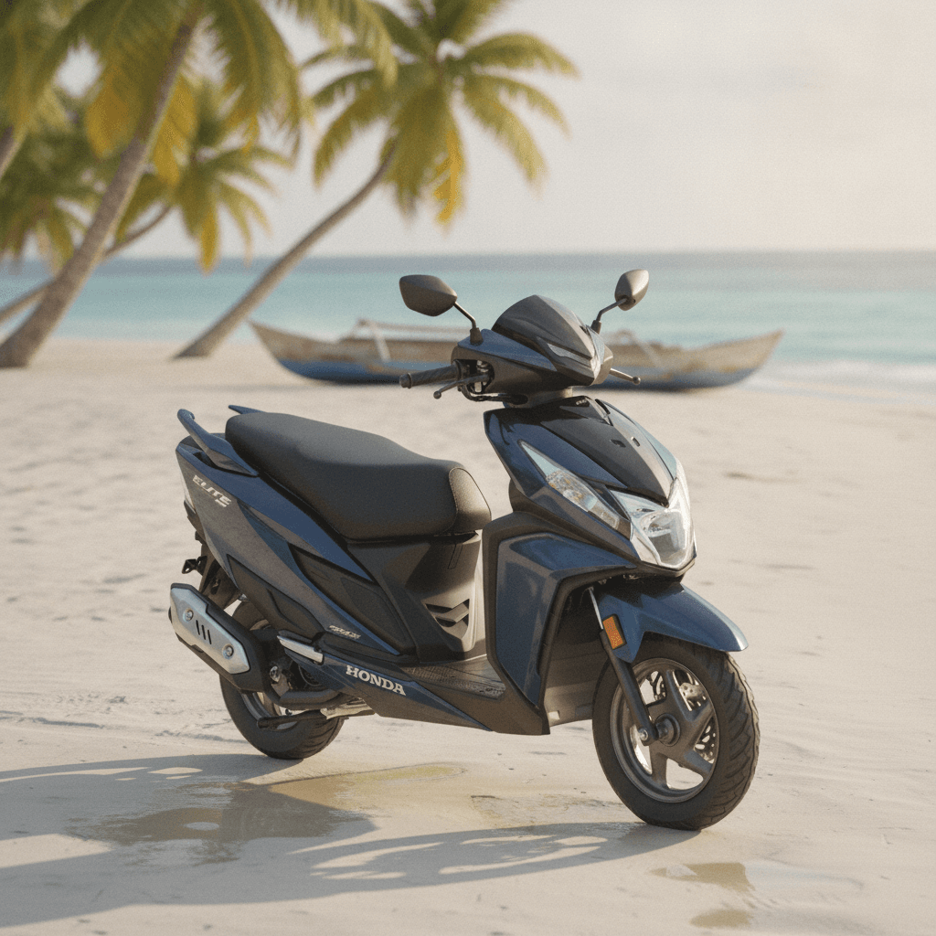 Honda Elite — playa