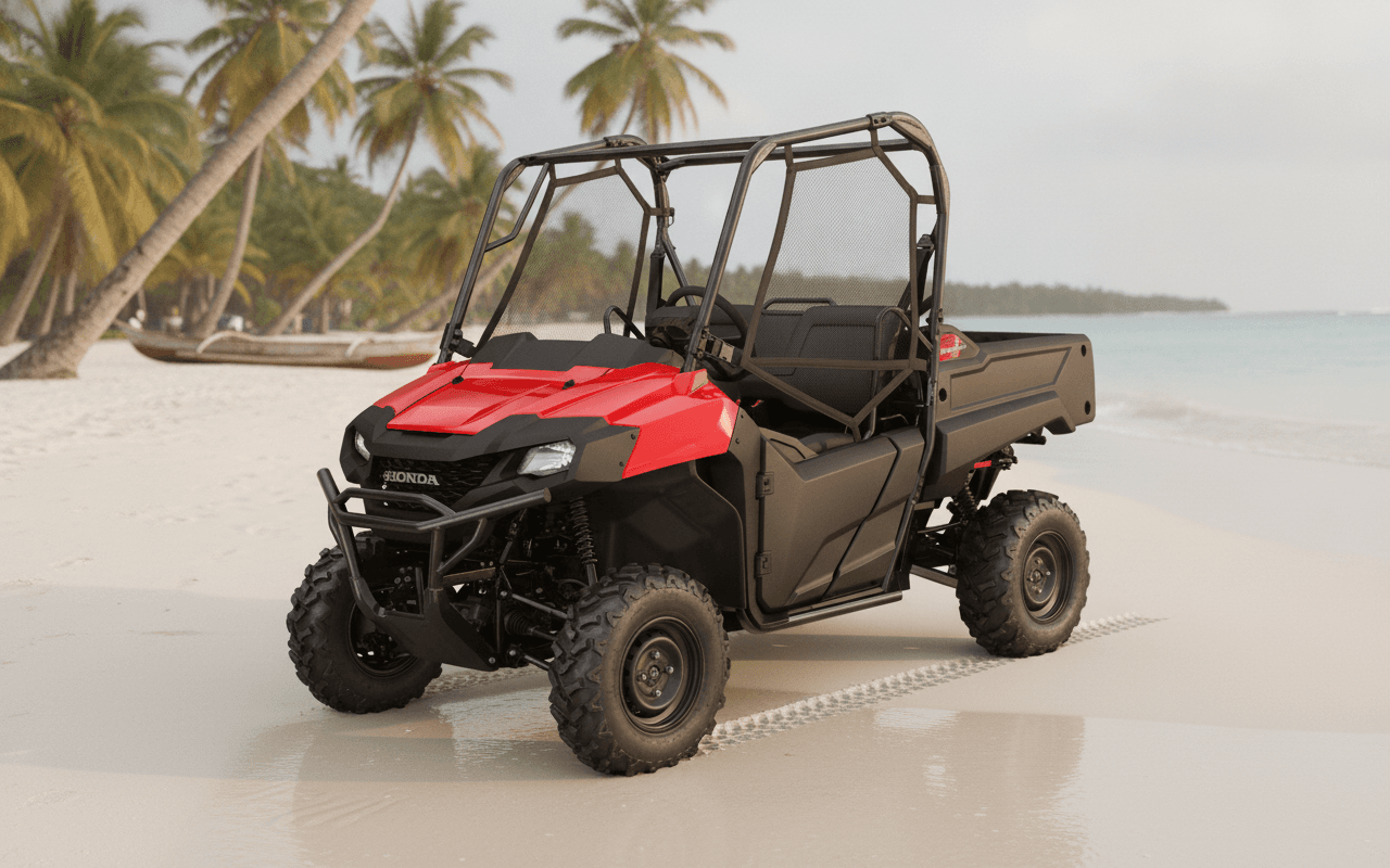 Honda Pioneer — playa