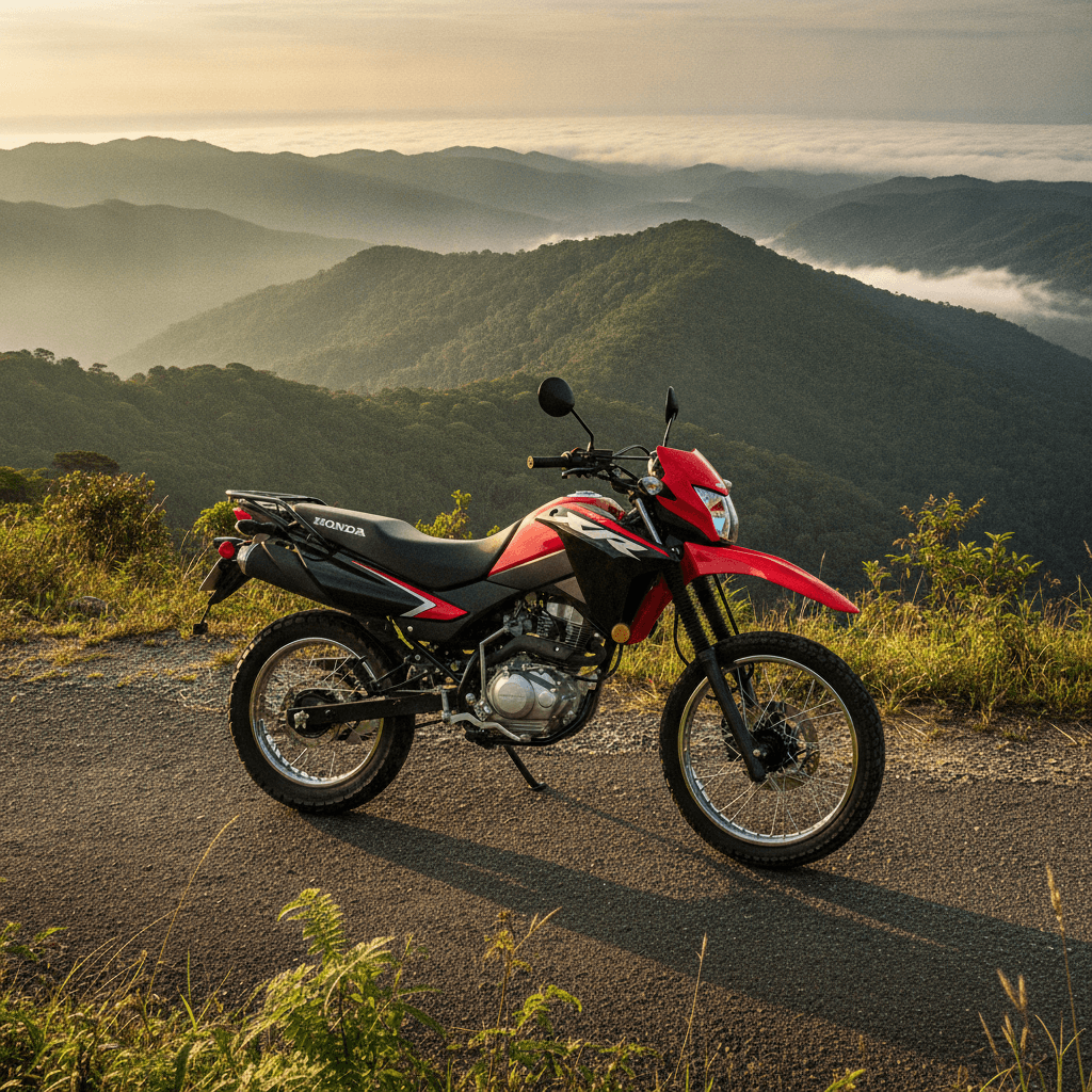 Honda XR150L — cerro